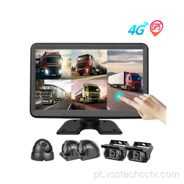 4G Monitor DVR de 5 canais All-in-One